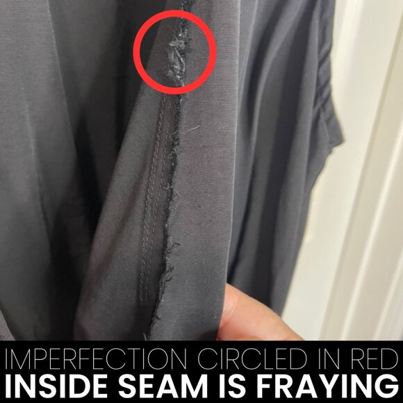 ASTR THE LABEL | Women's Black Wrap Ruffle Hem Side Tie Blouse. |Size XL - Picture 8 of 13